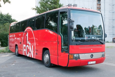 FC Nurnberg Team Bus
