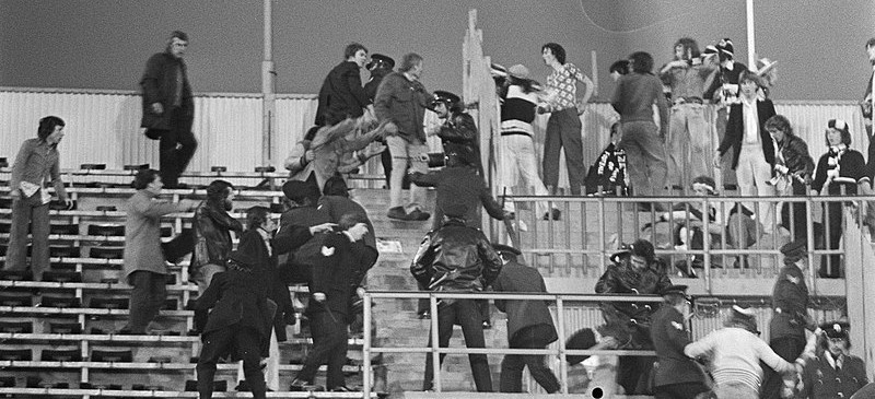 1974 crowd trouble in Tottenham v Feyenoord UEFA cup final