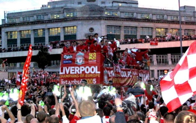 Liverpool 2005 Champions League parade