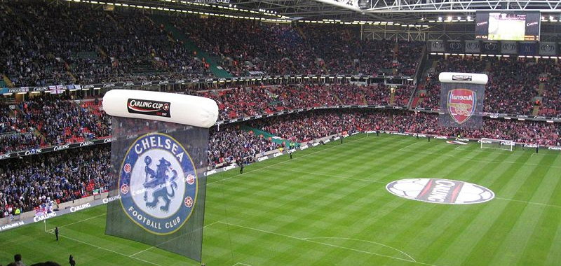 Carling Cup Final 2007, Chelsea Vs Arsenal at the Millenium Stadium