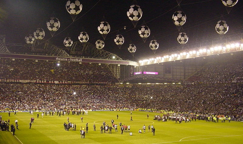 Old Trafford 2003 UEFA Champions League Final