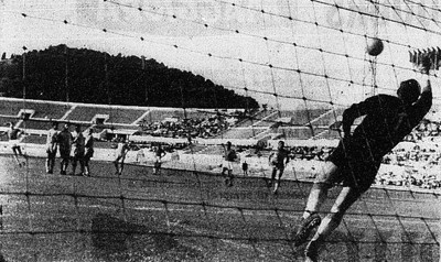 1962 Coppa Italia Final - AC Napoli v SPAL direct free kick