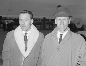 Jimmy Greaves (left)