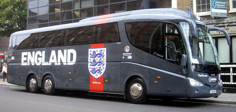 england football bus