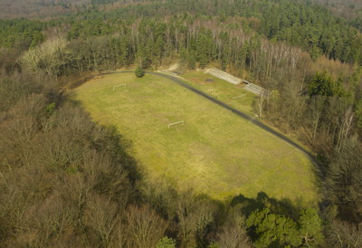 remote football pitch