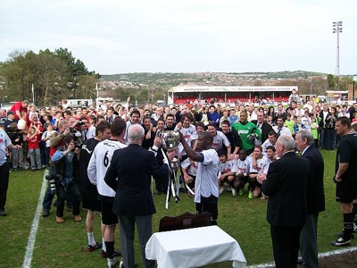 Dover win the Isthmian League Trophy