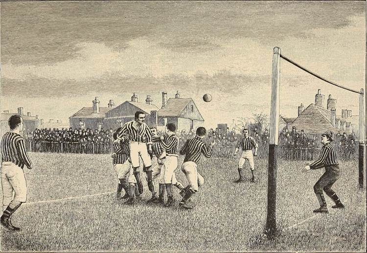 Old School Football Match