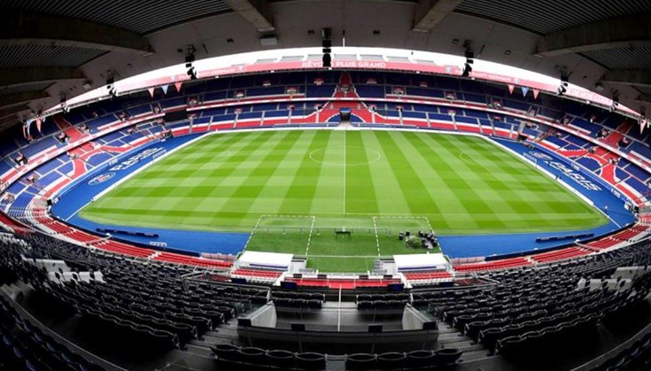 Paris Saint-Germain F.C. Soccer Club Home Field Parc des Princes