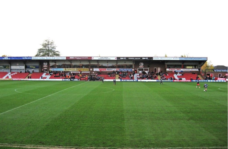 Aggborough Stadium West Stand