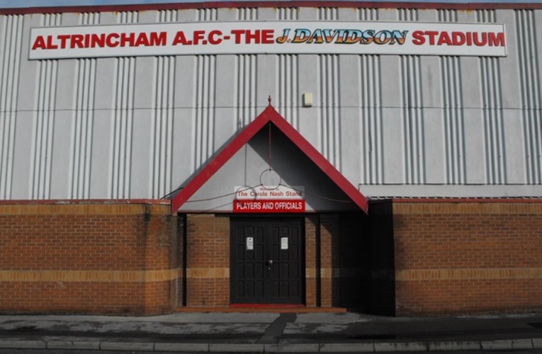 Altrincham FC Players Entrance