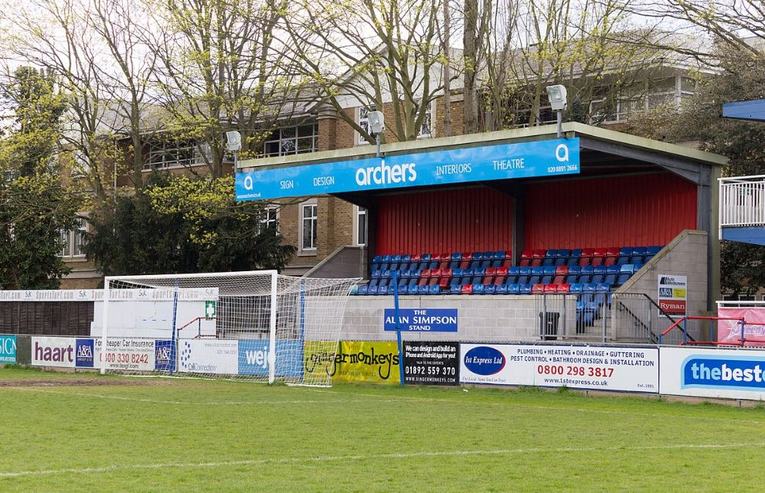 Beveree Stadium - Stand Behind the Goal