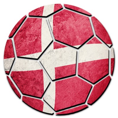 Denmark Football Flag