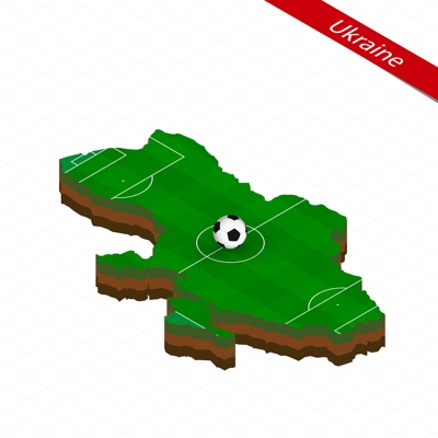 Ukraine Football Pitch Map