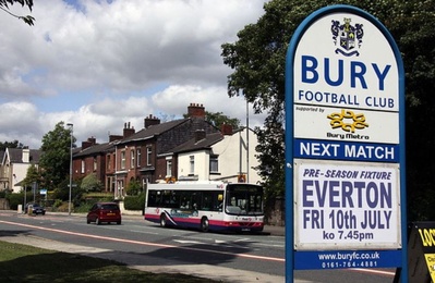 Bury Football Club Sign
