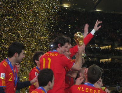 Spain Win World Cup 2010