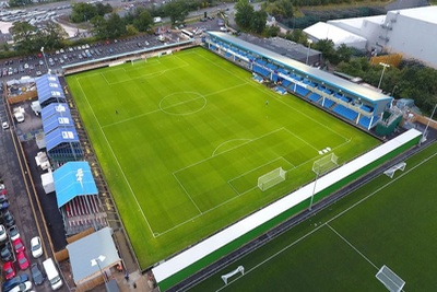 Damson Park Stadium from Above