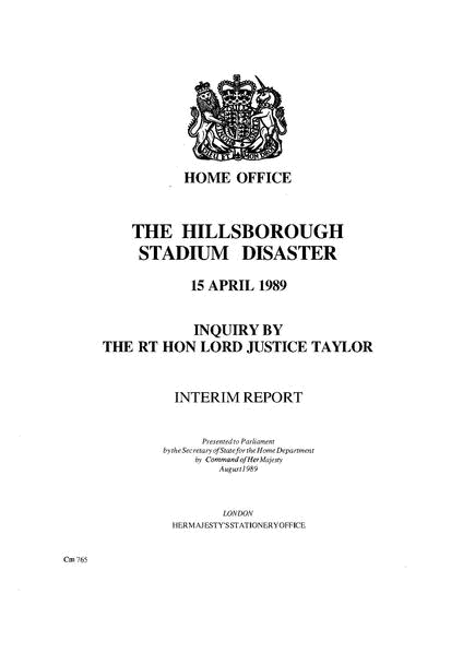 Taylor Report