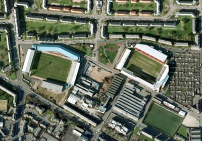 Dundee Stadiums Very Close