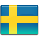 Sweden Flag 128