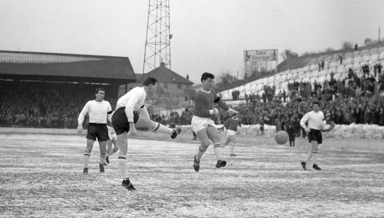 Football in the Snow Big Freeze