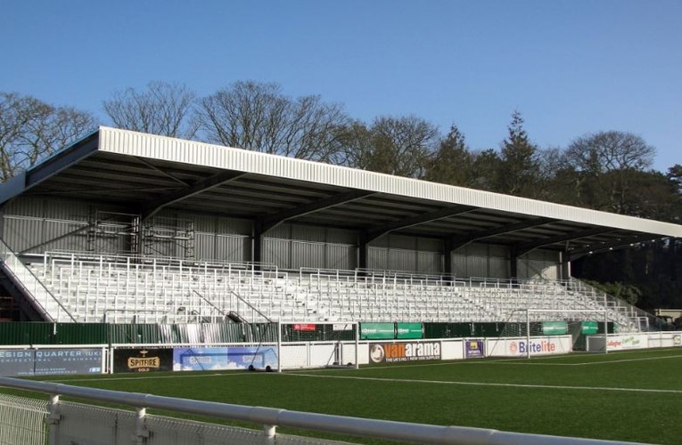 Gallagher Stadium Maidstone, New Stand Behind the Goal