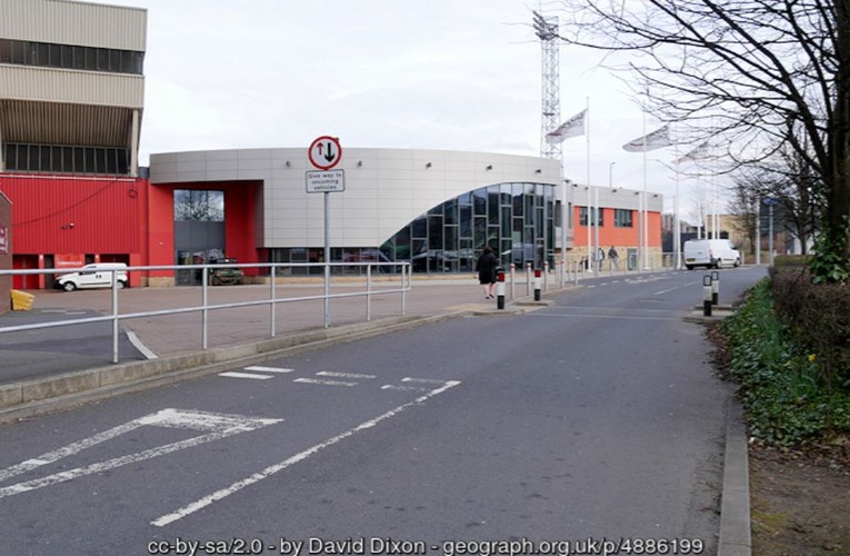 Gateshead International Stadium Entrance