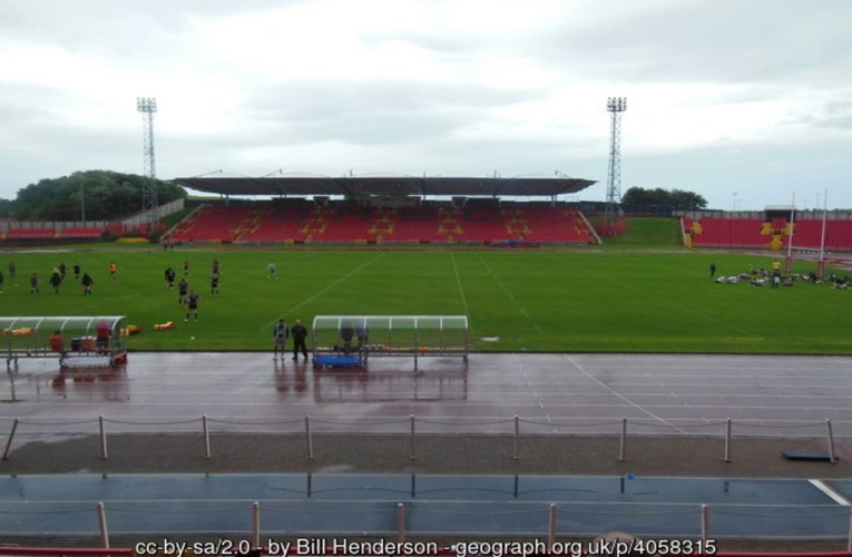 Gateshead International Stadium View from the Stands