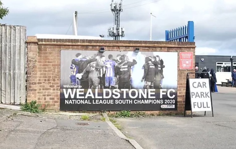 Grosvenor Vale Stadium Sign