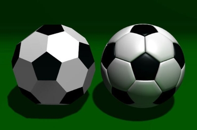 Hexagonal Football Design