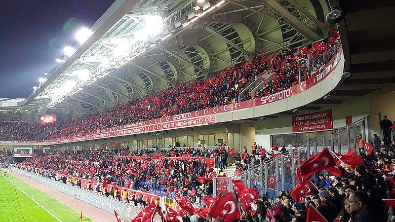 Greece vs Turkey at Başakşehir Stadium