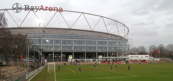 BayArena backdrop