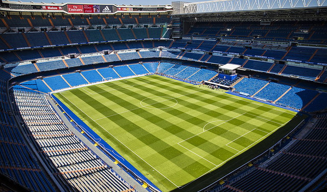 View of Bernabéu Empty