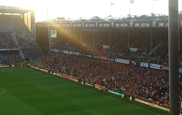 Sun Setting Over Stand