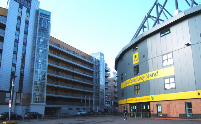 Carrow Road Community Stand Exterior