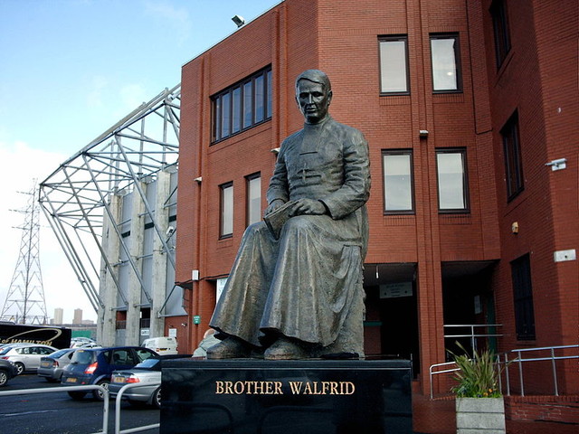 Brother Walfrid statue