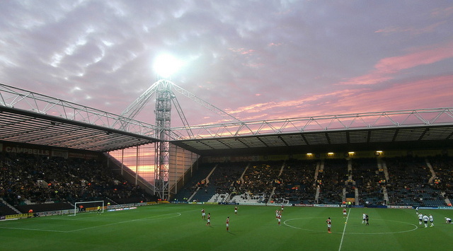 Evening Game at Deepdale
