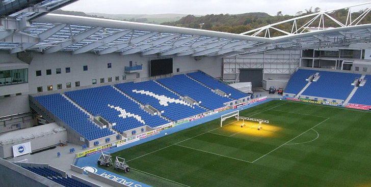View of the North Stand