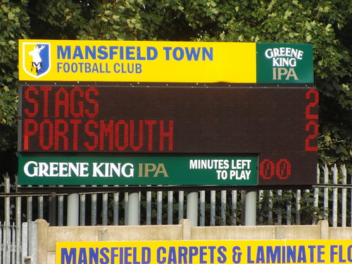 Mansfield v Portsmouth