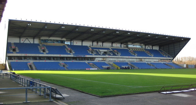 looking towards the south stand