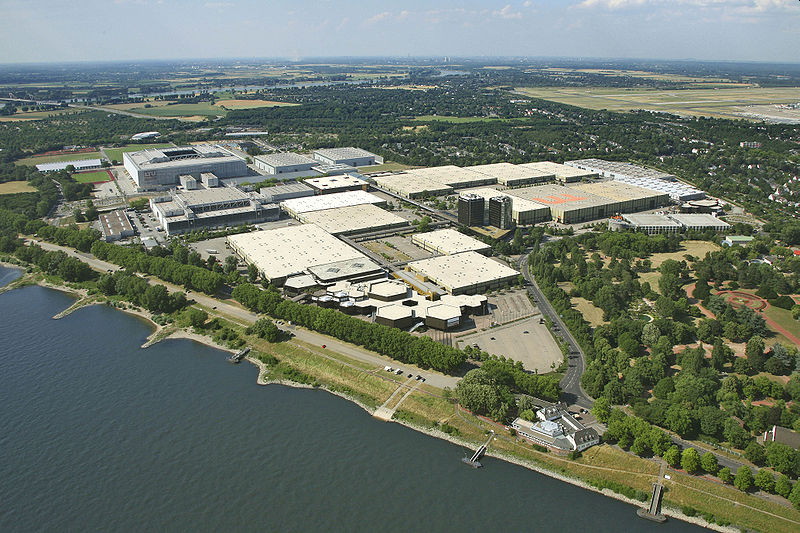 Merkur Spiel-Arena View From The Air