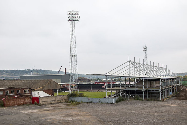 Millmoor former ground of Rotherham United