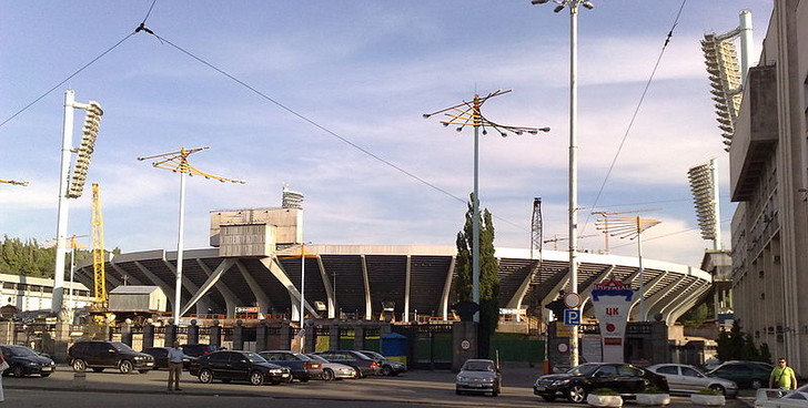 Exterior View of NSC Olimpiyskiy