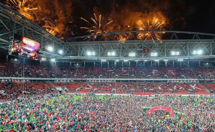 Fans Invade The Pitch After Title Win