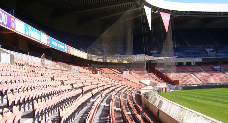 Seating at the Parc des Princes