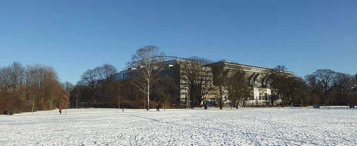 Parken on a cold day