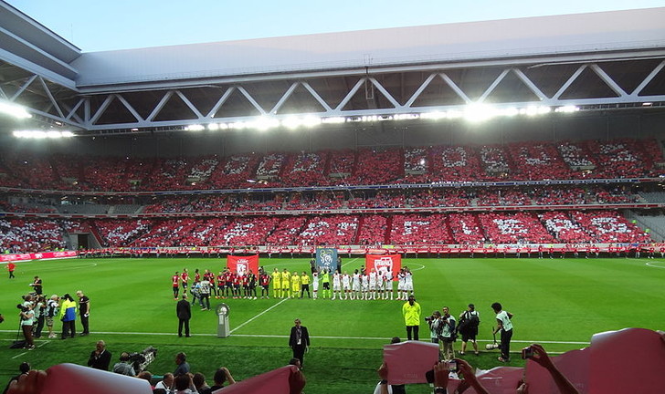 First Match at the Stade Pierre-Mauroy