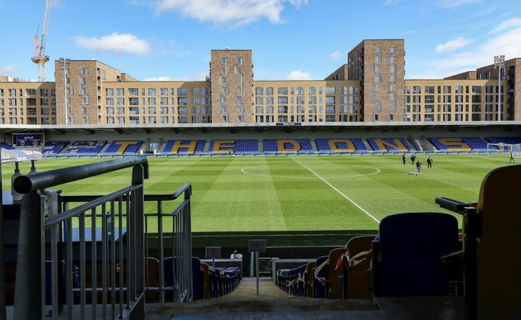 Plough Lane View Of The Stands