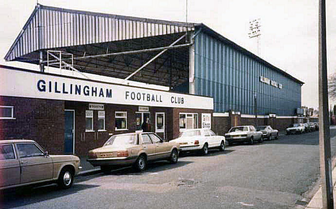 Priestfield Stadium 1986