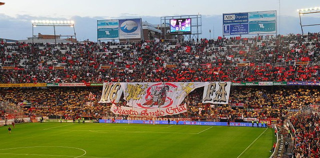 View of the north stand - Gol Norte