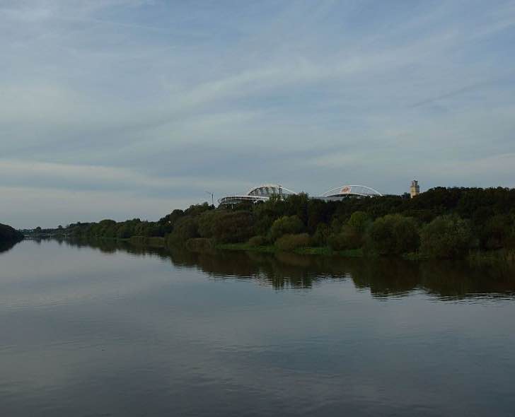 Stadium From The River